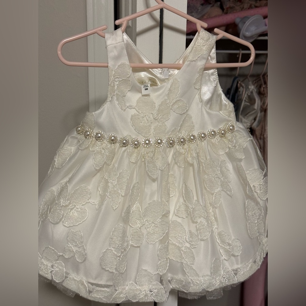 American princess lace pearl dress